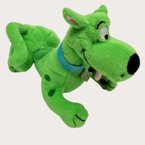 Toy Factory Scooby-Doo Green Plush Toy 8" Soft Stuffed Animal New with Tags - Picture 1 of 7